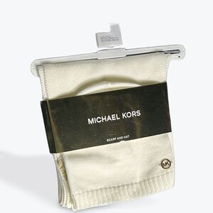 Michael Kors - Cream - Scarf and Hat